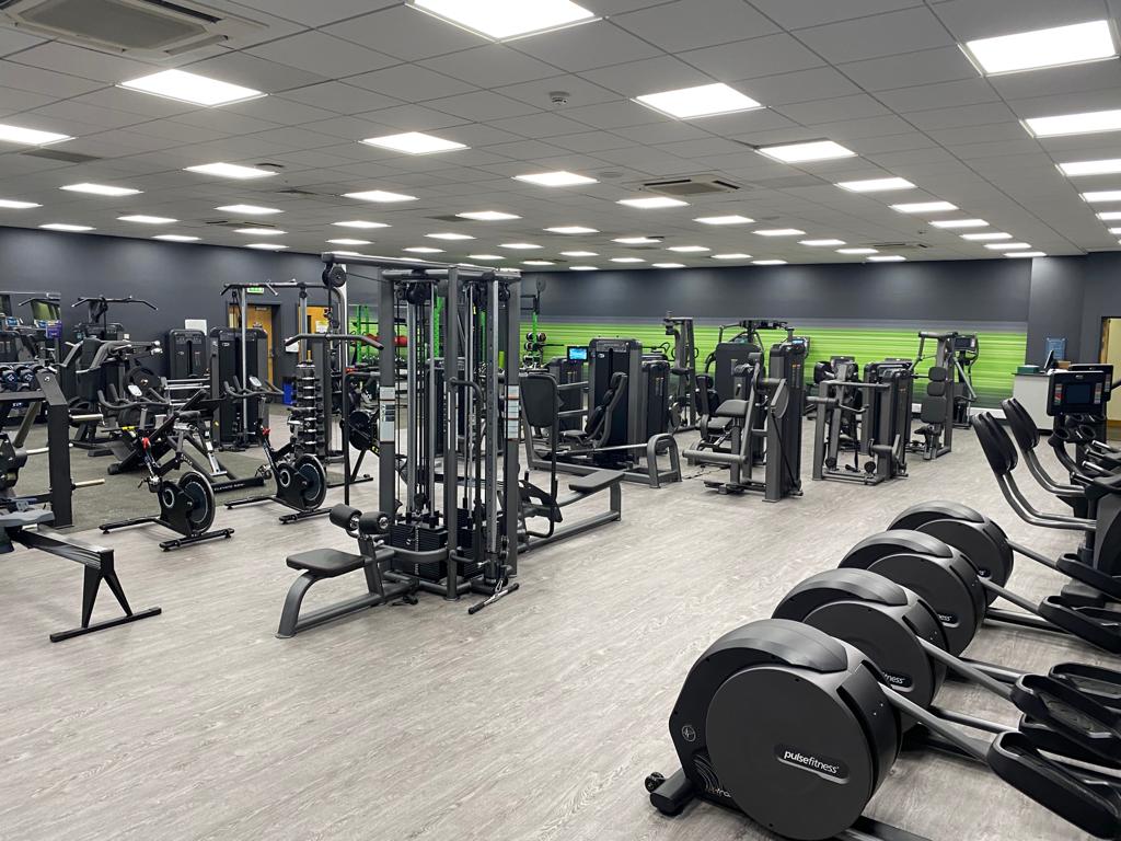 A photo of cardio machines and weight machinery at a GO Gateshead gym