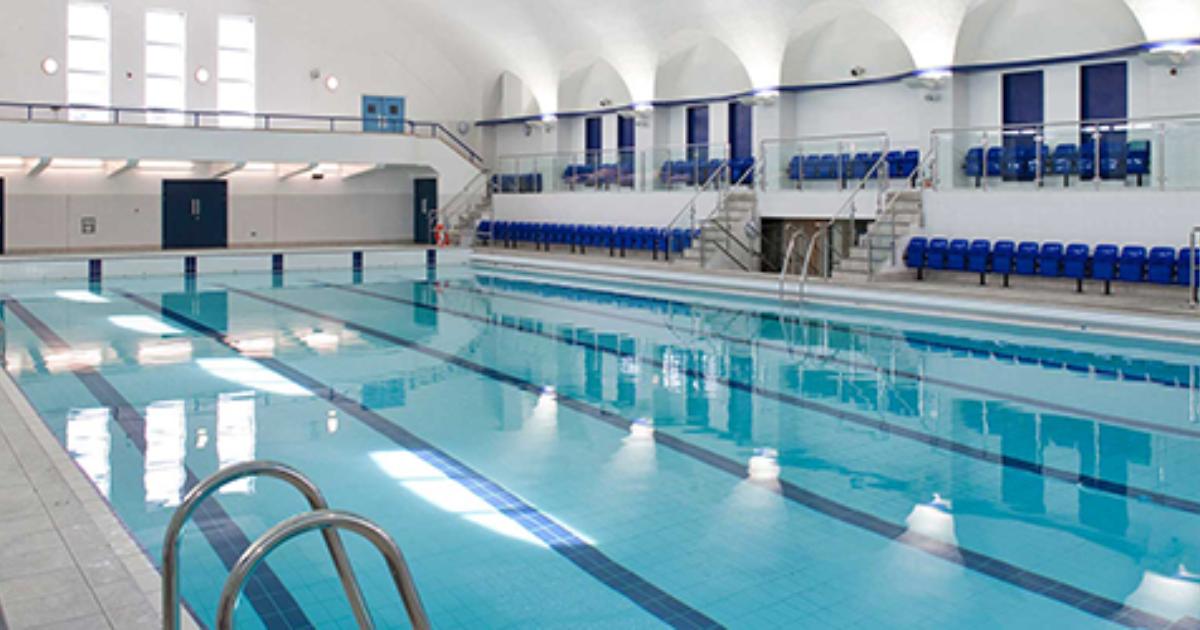 A swimming pool at a GO Gateshead gym