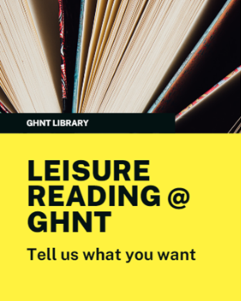 Leisure Reading at GHNT
