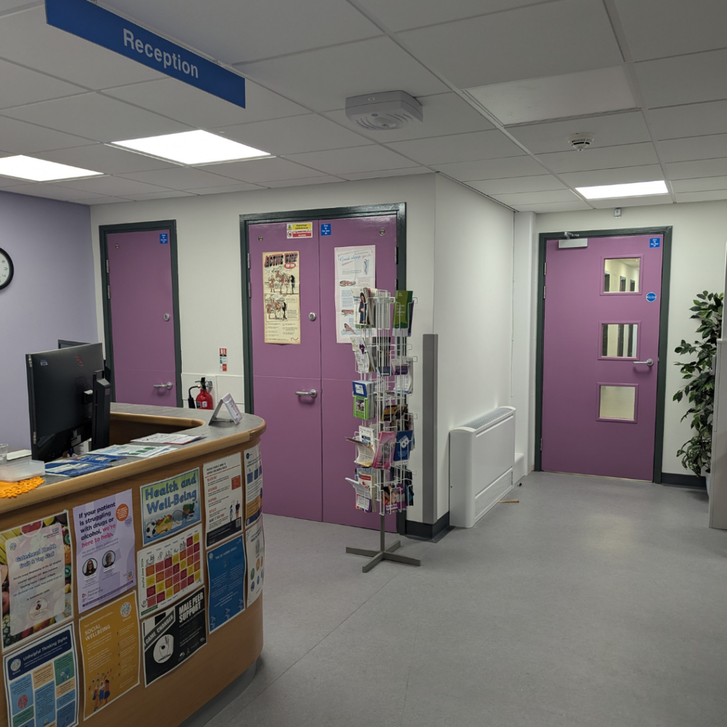 Occupatonal Health Reception