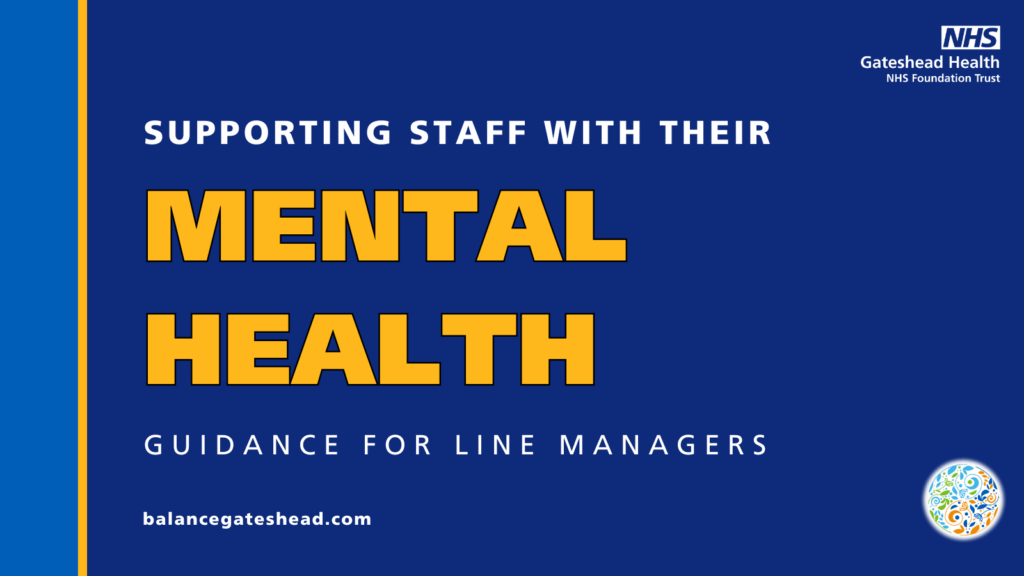 Supporting Staff with their Mental Health