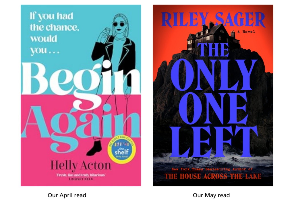 Book club reads
